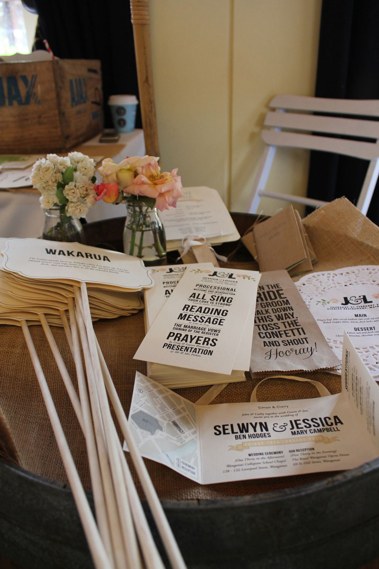 Invitation-and-table-name-design