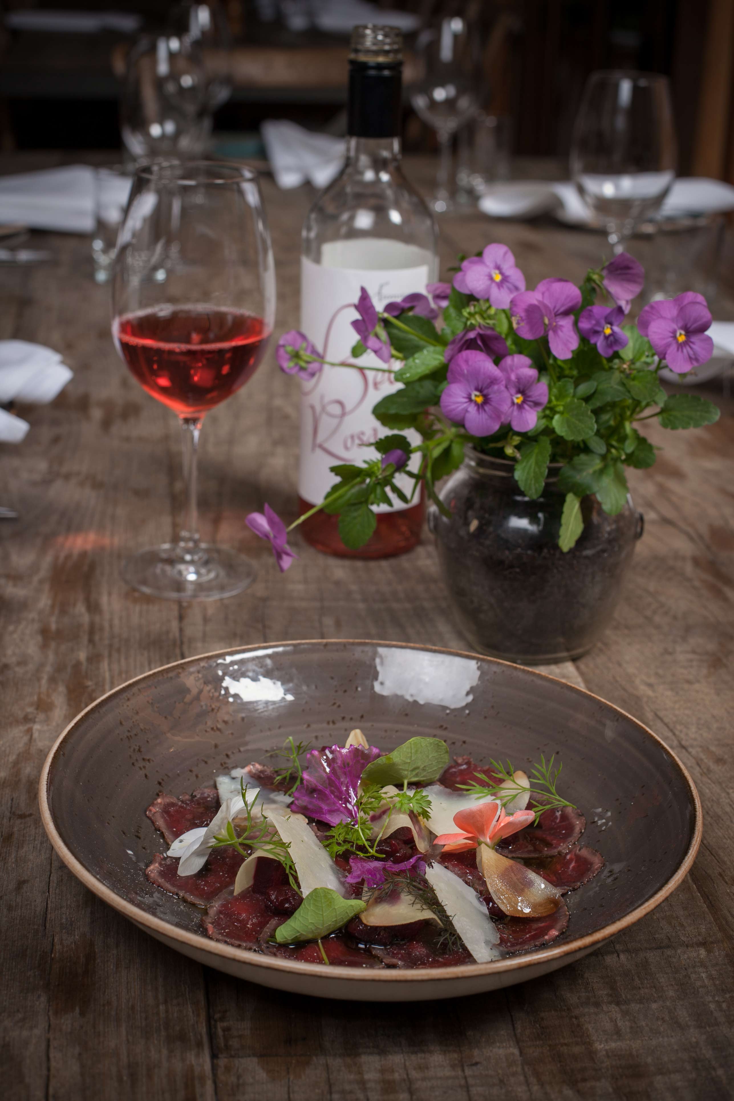 Venison-Cappaccio