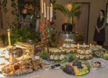 Functions and corporate Gallery Functions opening buffet.